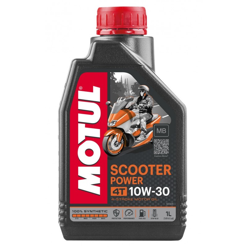 scooter-power-4T-10W30.jpg MOTUL 4T Scooter Power 10W30 – Obrázok 1