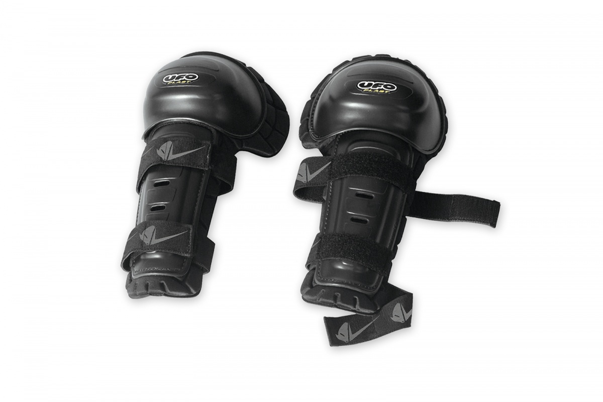 GI02040K.jpg Chránič kolien UFO SHIN GUARD Thermoformed čierny – Obrázok 1