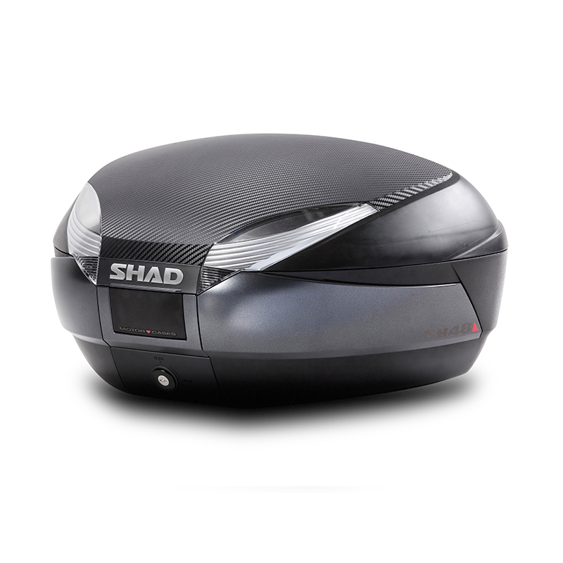 SH58BC.jpg Kufor SHAD SH48 Black Carbon (48l) + opierka – Obrázok 1