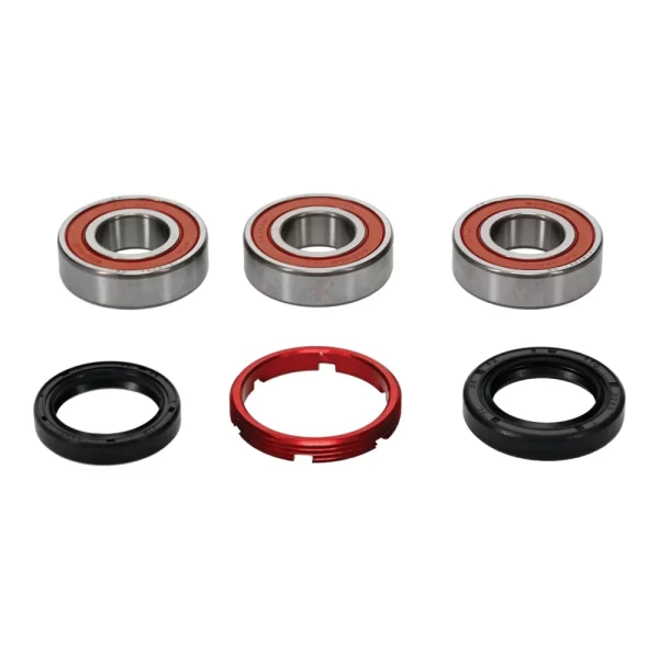 Sada ložísk a gufier zadného kolesa Honda CR 125/250 90-01, CR 500 90-01