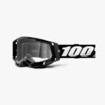 Okuliare 100% Racecraft2 Black Clear Lens