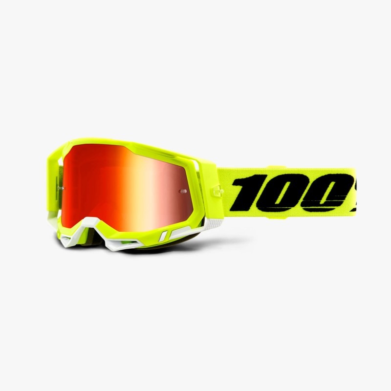 50121-251-04.jpg Okuliare 100% Racecraft2 Fluo Yellow Mirror Red Lens – Obrázok 1