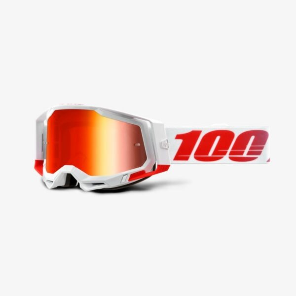 Okuliare 100% Racecraft2 St-Kith Mirror Red Lens