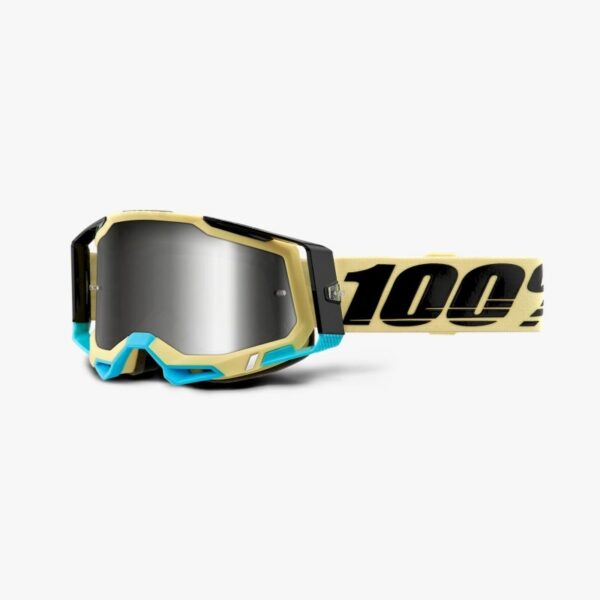 Okuliare 100% Racecraft2 Airblast Mirror Silver Lens