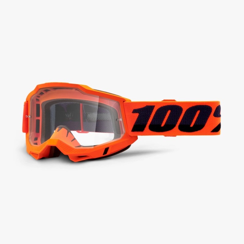 50221-101-05.jpg Okuliare 100% Accuri2 Neon Orange Clear Lens – Obrázok 1