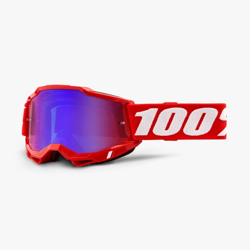 50221-254-03.jpg Okuliare 100% Accuri2 Neon Red Mirror Red/Blue Lens – Obrázok 1