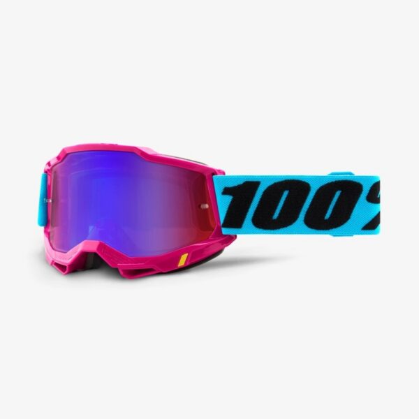 Okuliare 100% Accuri2 Lefleur Mirror Red/Blue Lens