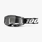 Okuliare 100% Armega Black Clear Lens