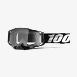Okuliare 100% Armega Black Clear Lens – Obrázok 2