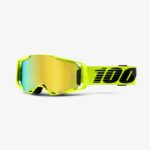 Okuliare 100% Armega Nuclear Citrus Red Gold Mirror Lens