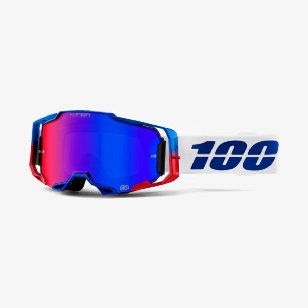 Okuliare 100% Armega Genesis HiPER Blue/Red Mirror
