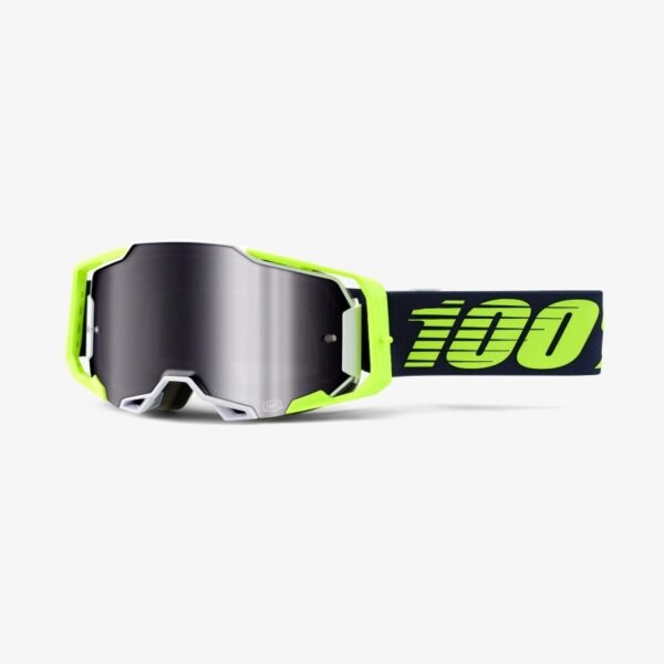 Okuliare 100% Armega Deker Mirror Silver Lens