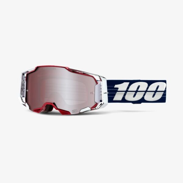 Okuliare 100% Armega LTD Bruni HiPER® Silver Mirror