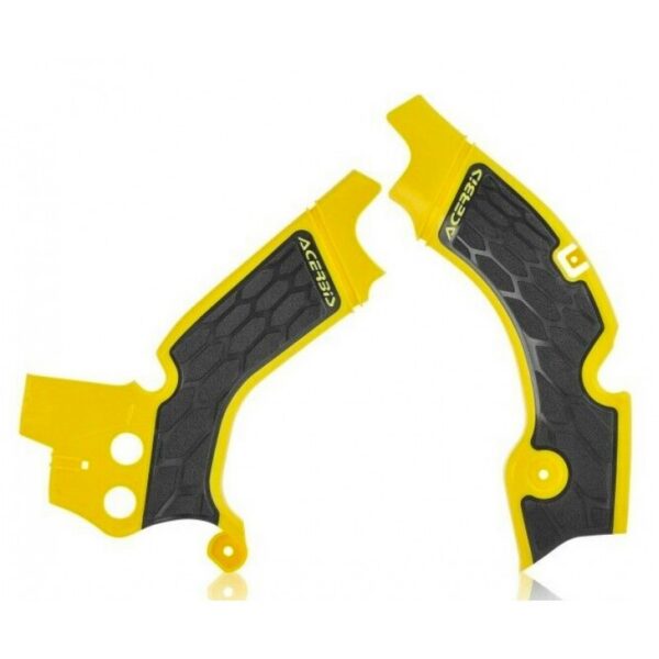 Kryty rámu X-GRIP Suzuki RMZ 450 08-17 žlto-čierny