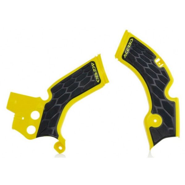 Kryty rámu X-GRIP Suzuki RMZ 250 10-18 žlto-čierny