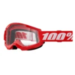 Okuliare 100% Strata 2 Red – Obrázok 3