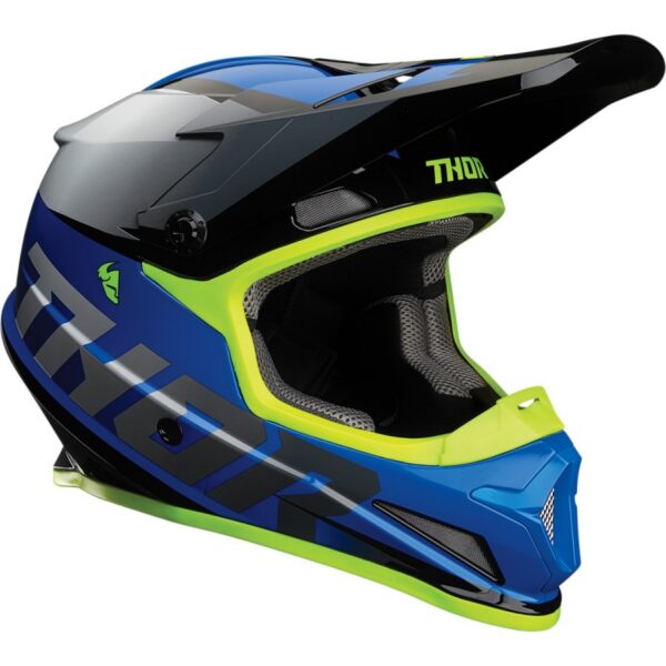 Prilba Thor SECTOR FADER BLUE/BLACK