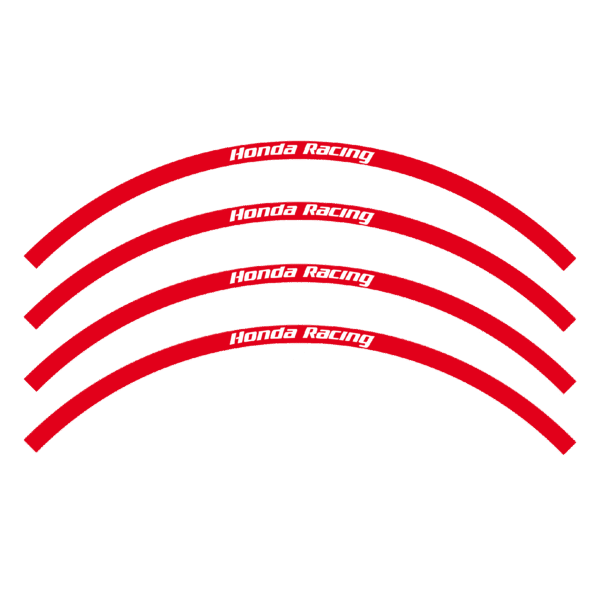 Polep ráfikov Honda Racing