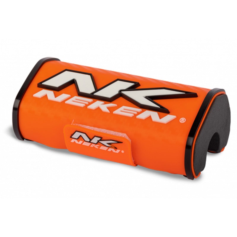 PADEND-3D-ORF.jpg Penový chránič na riadidlá NEKEN 3D ORANGE FLUO ENDURO – Obrázok 1