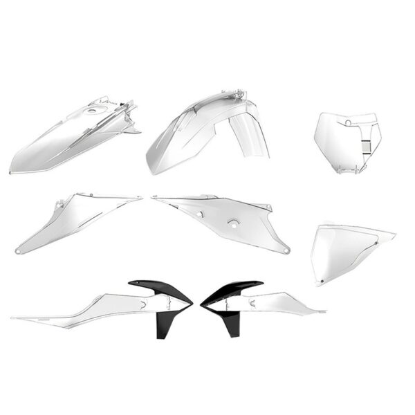 Sada plastov KTM SX/SX-F/XC/XC-F 19-22 CLEAR