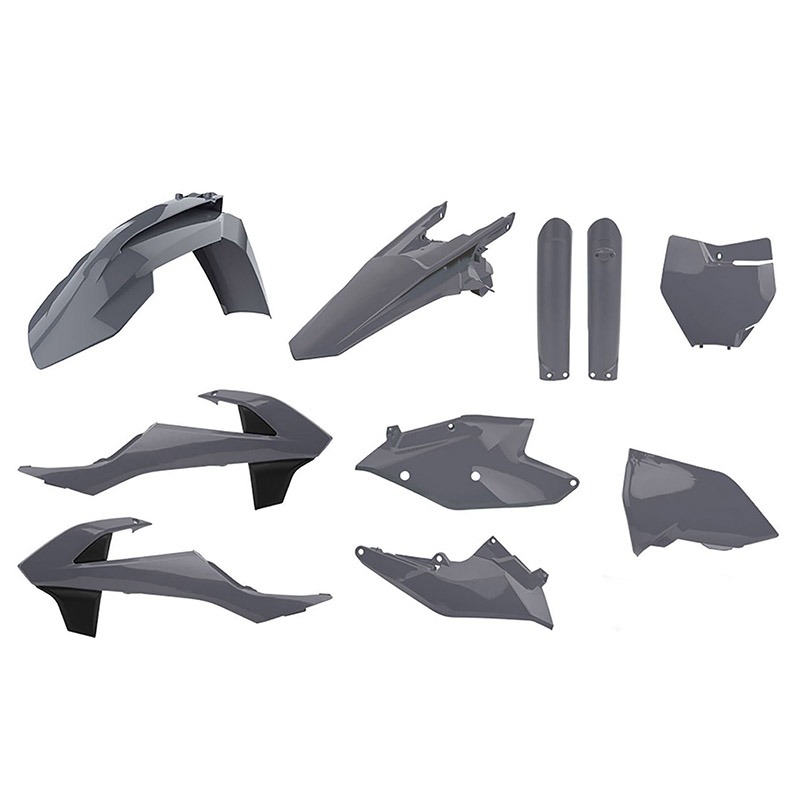 90825.jpg Sada plastov KTM SX,SX-F XC,XC-F 16-18 NARDO GREY – Obrázok 1