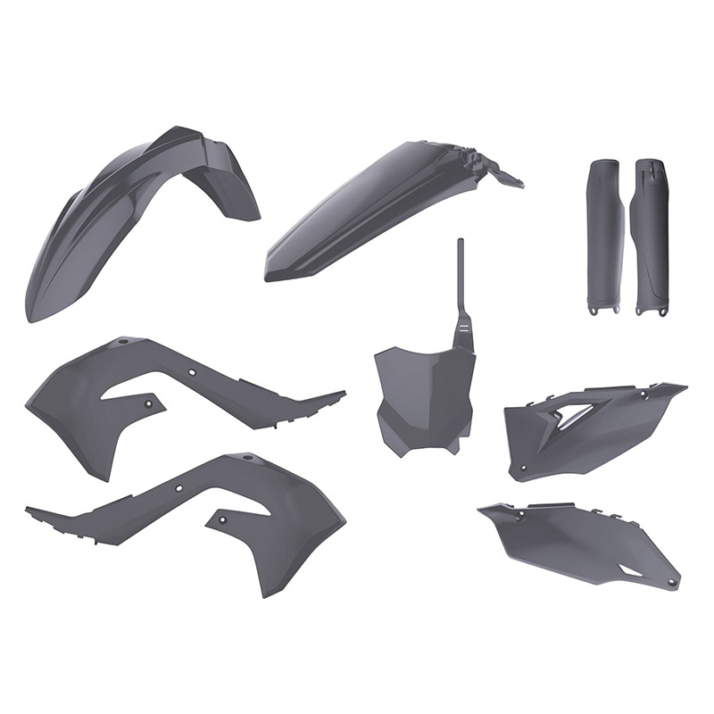 90844.jpg Sada plastov Kawasaki KXF 250 21-23, 450 19-23 NARDO GREY – Obrázok 1