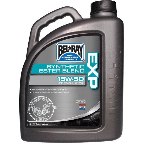 Bel-Ray EXP Synthetic Ester Blend 4T 15W50 (4L)