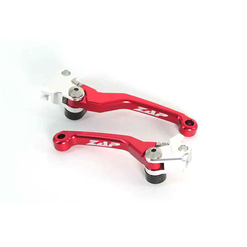 Z-11001R.webp Výklopné páčky ZAP TechniX Honda CR 125/250 04-07, CRF 250/450 04-06 (červené) – Obrázok 1