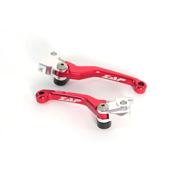 Výklopné páčky ZAP TechniX Honda CRF 250/450 07+ (červené)