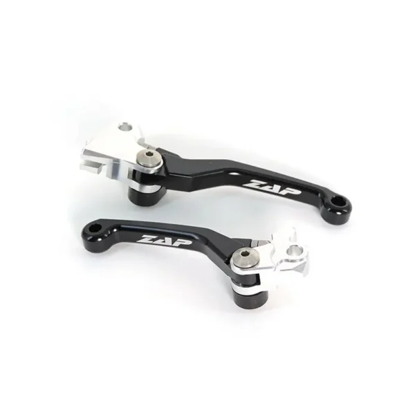 Výklopné páčky ZAP TechniX Kawasaki KX 125/250 05-08, KXF 250/450 05-12, Yamaha (čierne)