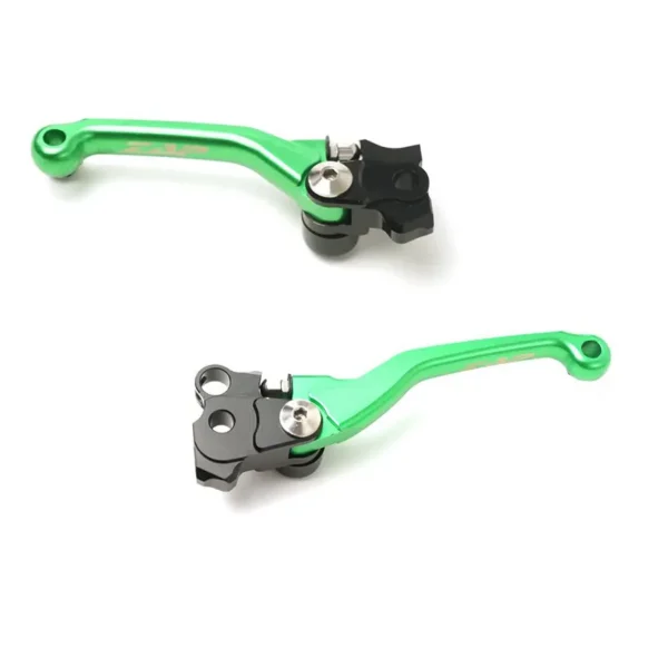 Výklopné páčky ZAP TechniX Kawasaki KXF 450 19-21 (zelené)