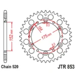 Rozeta oceľová Yamaha YZ 125/250 80-98 – Obrázok 2