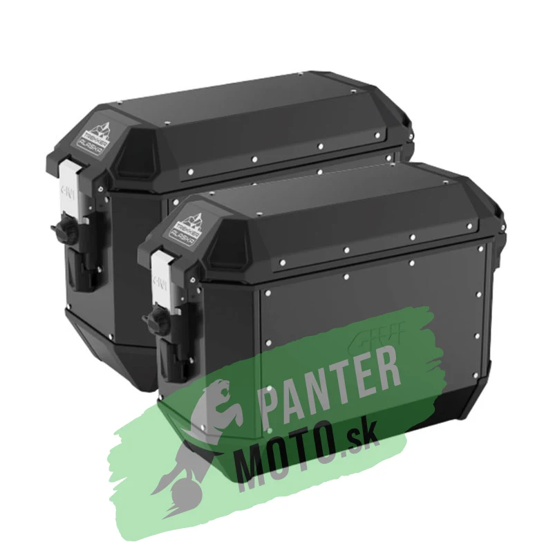 ALA36BPACK2.webp Bočné kufre TREKKER ALASKA 36L+36L čierne – Obrázok 1