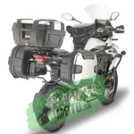 Bočné kufre TREKKER II 35L+35L strieborné – Obrázok 6