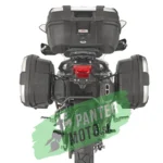 Bočné kufre TREKKER II 35L+35L strieborné – Obrázok 7