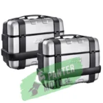 Bočné kufre TREKKER 33L+33L strieborné