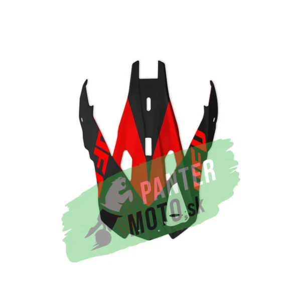 Šilt na prilbu UFO INTERCEPTOR Red Devil