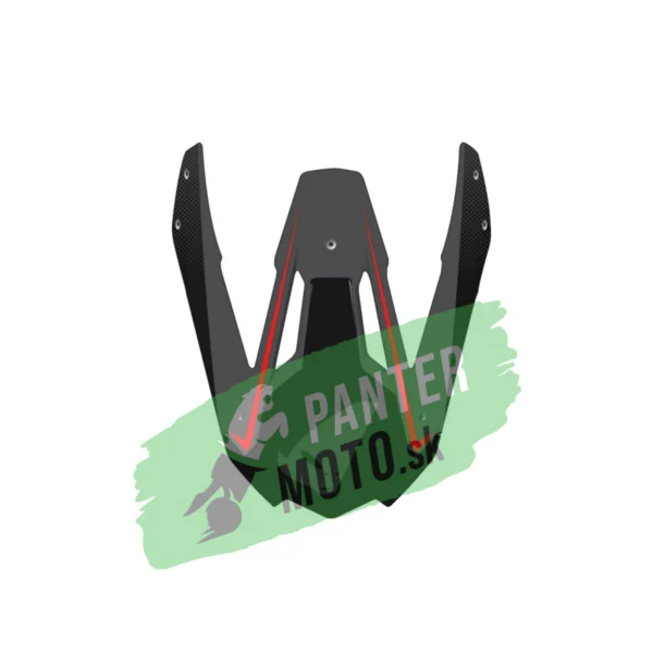 Šilt na prilbu UFO DIAMOND Matt black