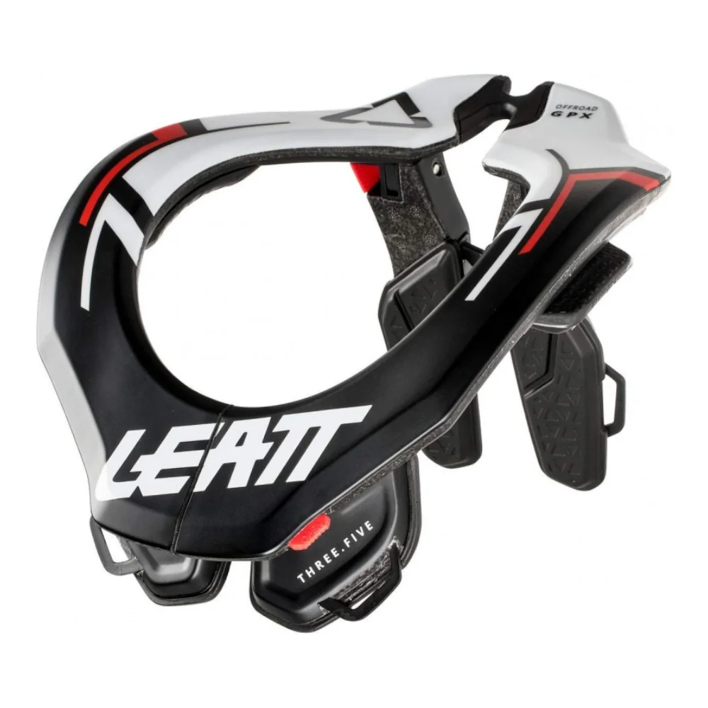 krcny-chranic-leatt-gpx-3.5-black-white-01.webp Krčný chránič LEATT GPX 3.5 Black/White – Obrázok 1