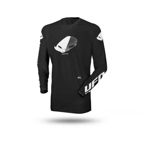Detský dres UFO Radial Black 2023