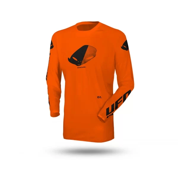 Detský dres UFO Radial Neon orange 2023