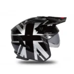 Prilba UFO SHERATAN Black/Grey 2023 – Obrázok 8