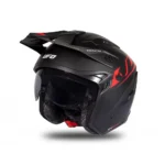 Prilba UFO SHERATAN Black/Red 2023