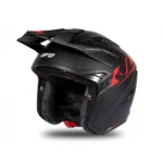 Prilba UFO SHERATAN Black/Red 2023 – Obrázok 2