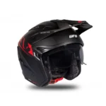 Prilba UFO SHERATAN Black/Red 2023 – Obrázok 3