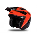 Prilba UFO SHERATAN Neon orange/Black 2023 – Obrázok 2