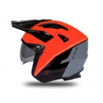 Prilba UFO SHERATAN Neon orange/Black 2023 – Obrázok 7