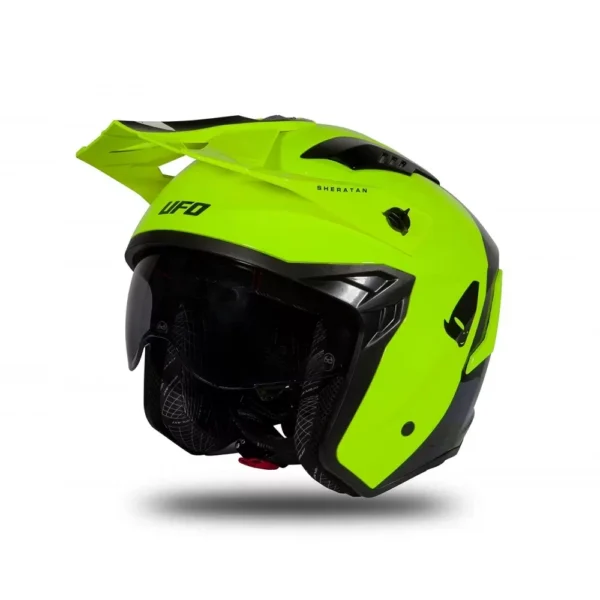 Prilba UFO SHERATAN Neon yellow/Black 2023