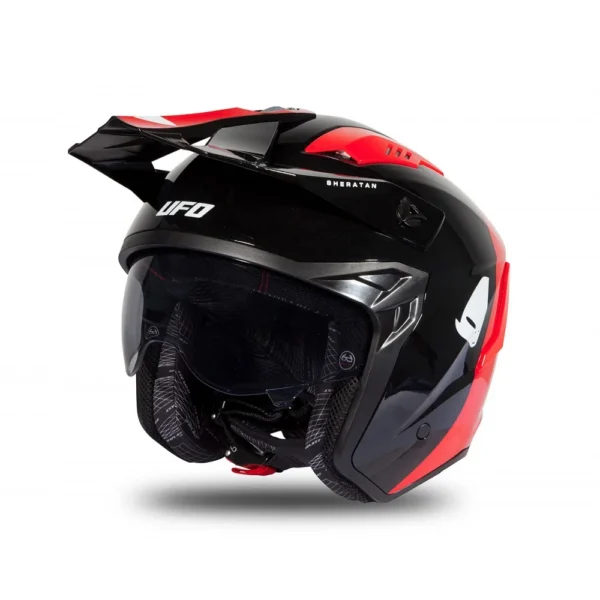 Prilba UFO SHERATAN Red/Black 2023