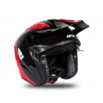 Prilba UFO SHERATAN Red/Black 2023 – Obrázok 4